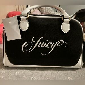 Licorice rolling star bowler bag. Juicy couture brand new with tags.